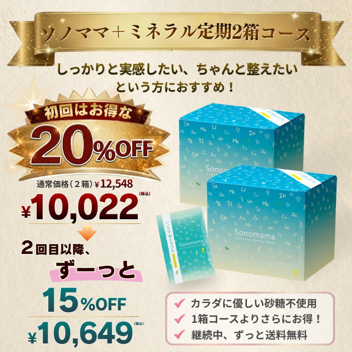 定期購入2箱コース通常バナー