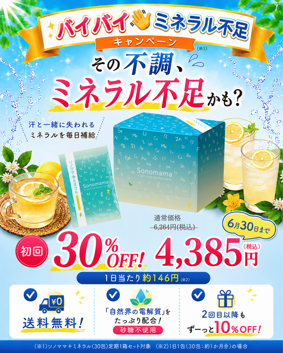 定期購入スタート記念CPバナー